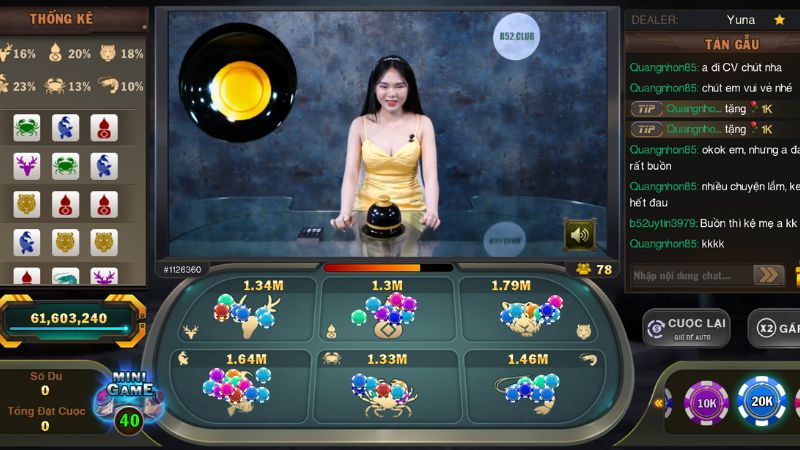 Bầu cua online là phiên bản số hóa của trò chơi bầu cua truyền thống của Việt Nam
