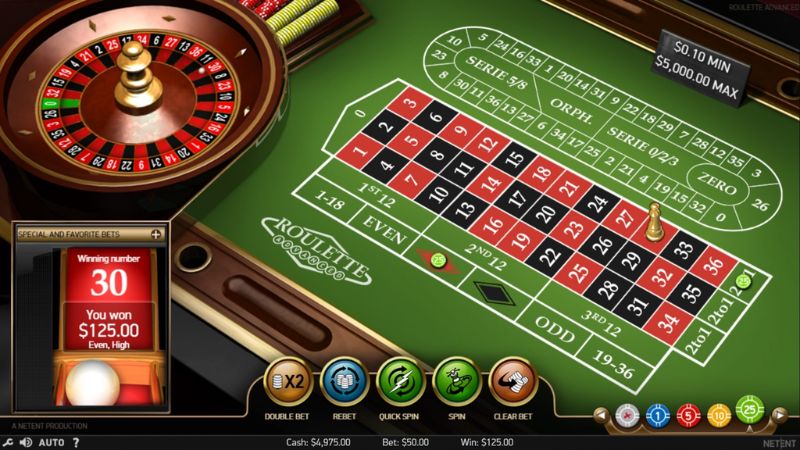 Roulette là trò chơi rất được ưa thích tại casino trực tuyến Uk88
