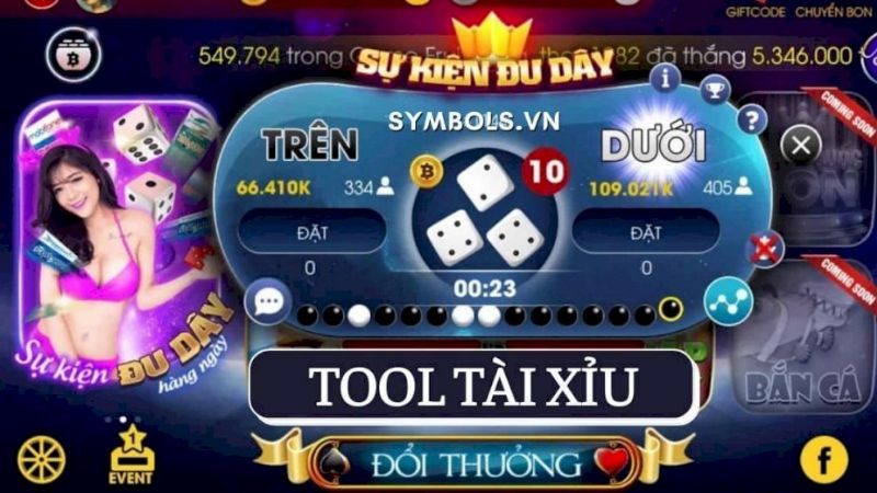 Tool tài xỉu một trong những công cụ hỗ trợ chơi game tài xỉu hiệu quả